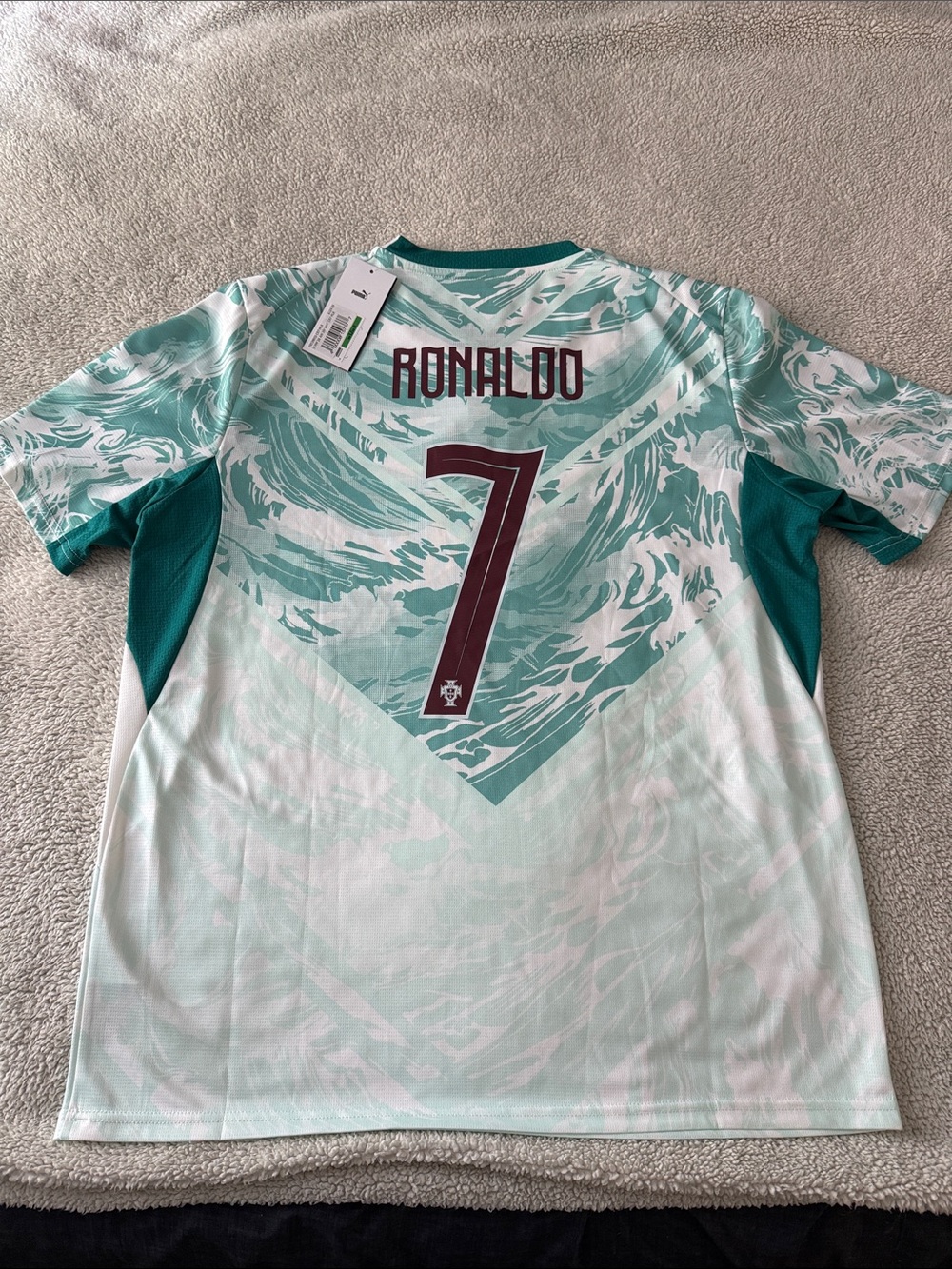 Portugal 🇵🇹 #7 Cristiano Ronaldo 2026 FIFA World Cup Away Edition Puma Jersey